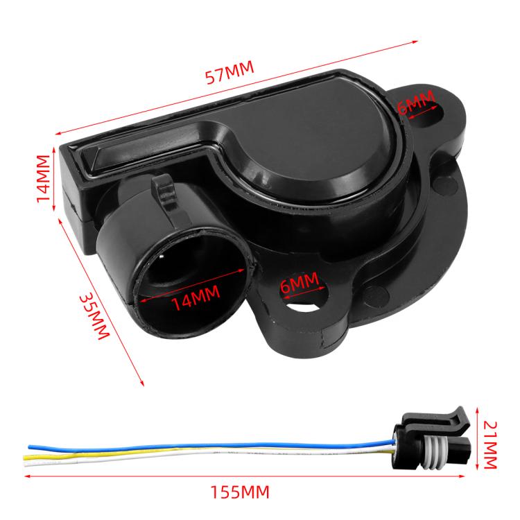17087400 Throttle Position Sensor With Tail Wire For Buick/GMC/Chevrolet - CP-5660