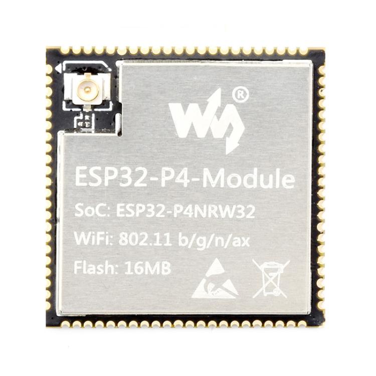 WAVESHARE ESP32-P4-Module Core Board, Based On ESP32-P4 And ESP32-C6 Dual-Chip Design, Spec: 16MB