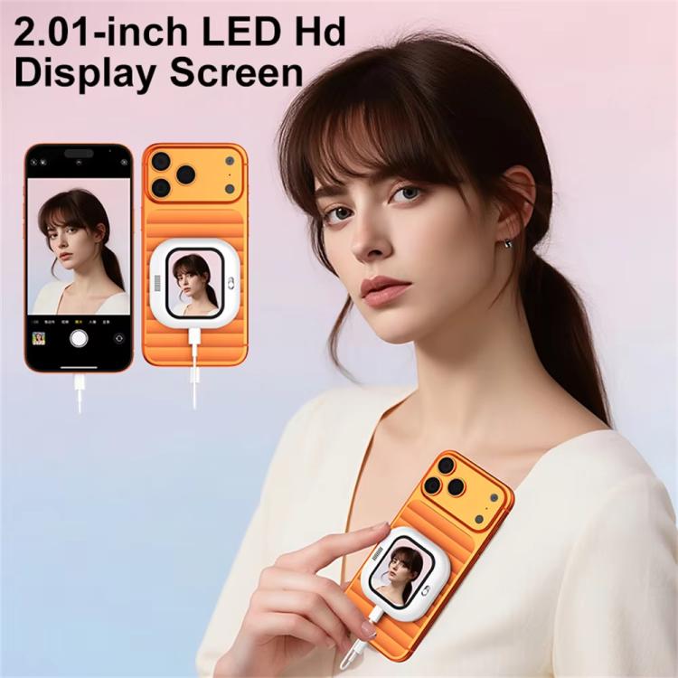 X3 Wired Smartphone Selfie Mirror Magnetic Rear Mounted Selfie Display
