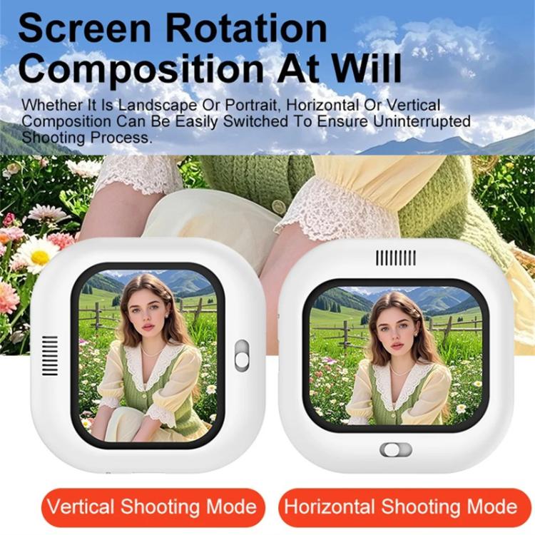 X3 Wired Smartphone Selfie Mirror Magnetic Rear Mounted Selfie Display