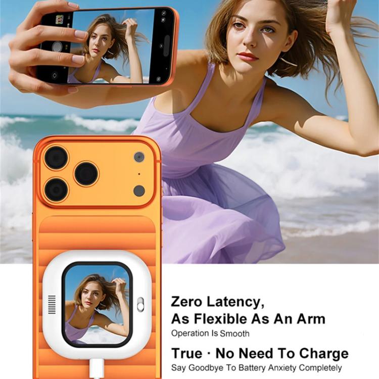 X3 Wired Smartphone Selfie Mirror Magnetic Rear Mounted Selfie Display