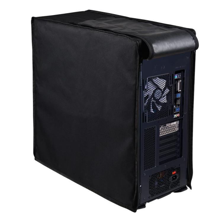 Oxford Fabric Computer Dust Cover Desktop PC Tower Case Protector Shield 600D 50x21x46cm