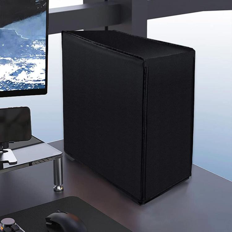 Oxford Fabric Computer Dust Cover Desktop PC Tower Case Protector Shield 600D 62x26x52cm