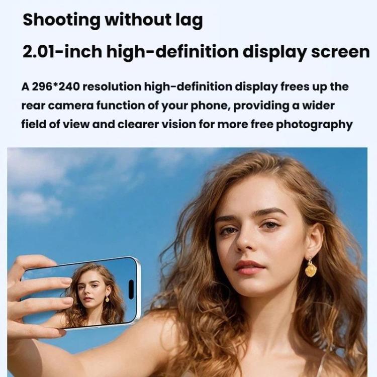 T3 Wireless Phone Selfie Mirror Rear Magnetic Selfie Display