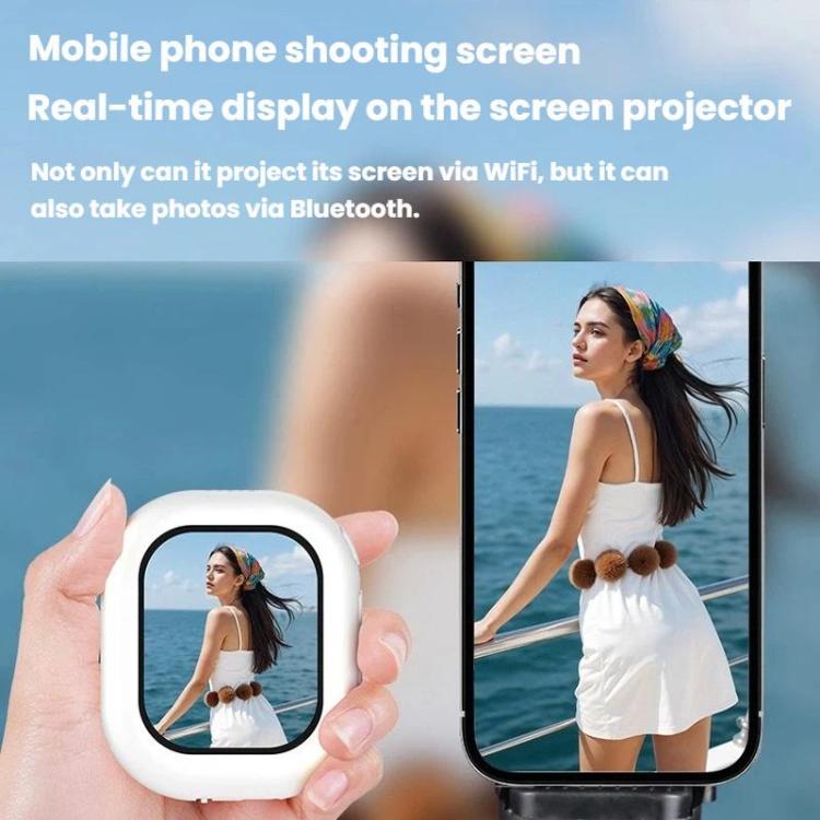 T3 Wireless Phone Selfie Mirror Rear Magnetic Selfie Display
