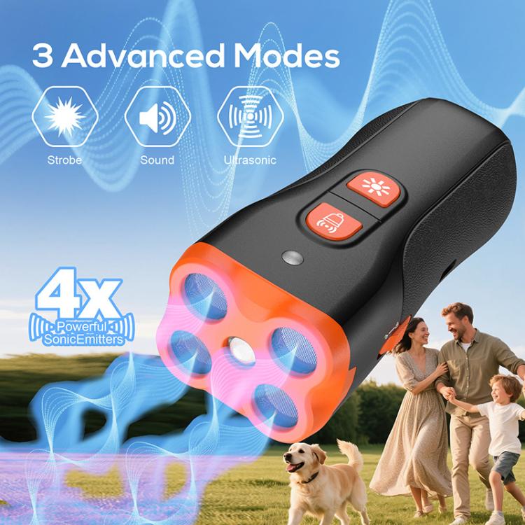 Handheld Portable Ultrasonic Dog Repeller And Barking Stopper - H6