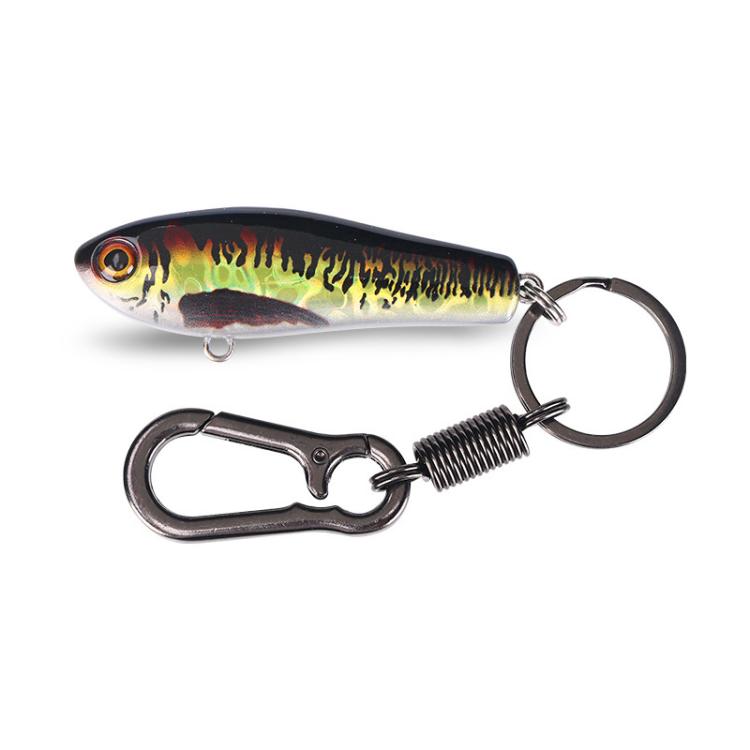 Fish-shaped Key Chain Keyring Alloy Lure Style Keyring, Style: No. 4