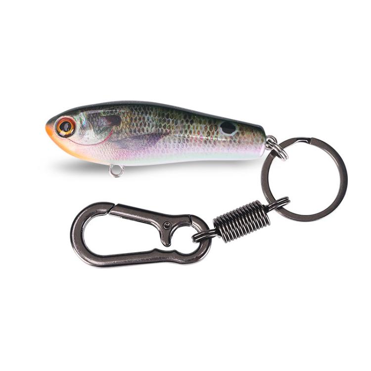 Fish-shaped Key Chain Keyring Alloy Lure Style Keyring, Style: No. 5