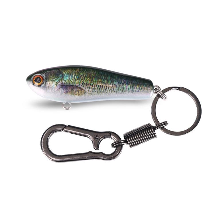Fish-shaped Key Chain Keyring Alloy Lure Style Keyring, Style: No. 6