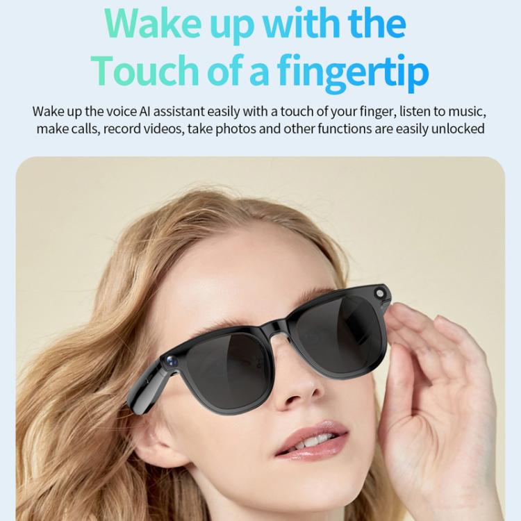 JS01 Pro Smart Glasses Support 12MP Camera, AI Translation, Human Detection, Video & Audio Recording