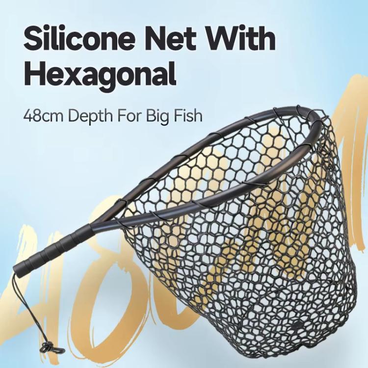 SP037F Lure Honeycomb Silicone Floating Landing Net