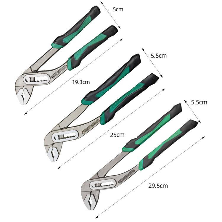 10-inch Multi-Function Water Pump Pliers 8-Position Adjustable Jaw For Secure Grip Slip-Joint Pliers