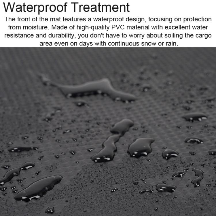 For 2018+ Suzuki Jimny Waterproof Non-Slip PVC Trunk Mat - 120x75cm