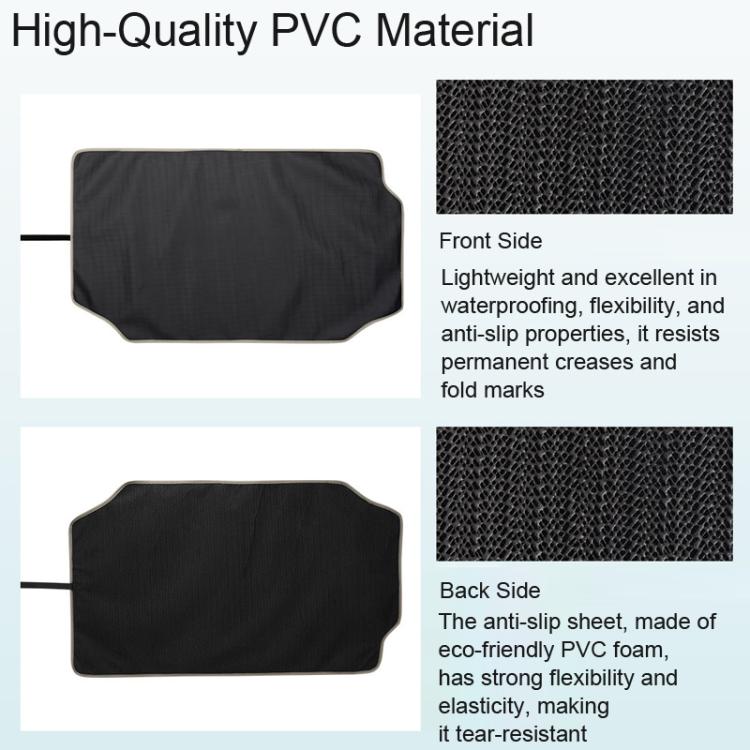 For 2018+ Suzuki Jimny Waterproof Non-Slip PVC Trunk Mat - 120x75cm