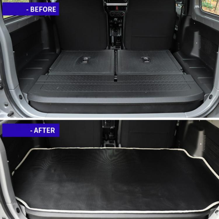 For 2018+ Suzuki Jimny Waterproof Non-Slip PVC Trunk Mat - 120x75cm