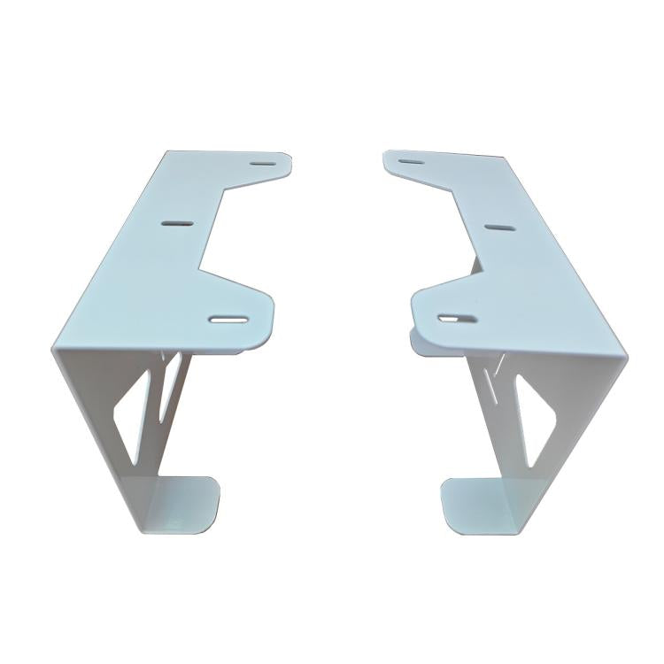 For PS5 Console 2pcs /Set Under Desk/Table Mount Metal Stand & Storage Holder