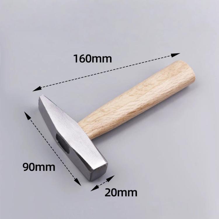 Mini Hammer with Solid Wood Handle Short Handle Small Mallet for Household, DIY, and Crafting Projects, Spec: Fitter Hammer