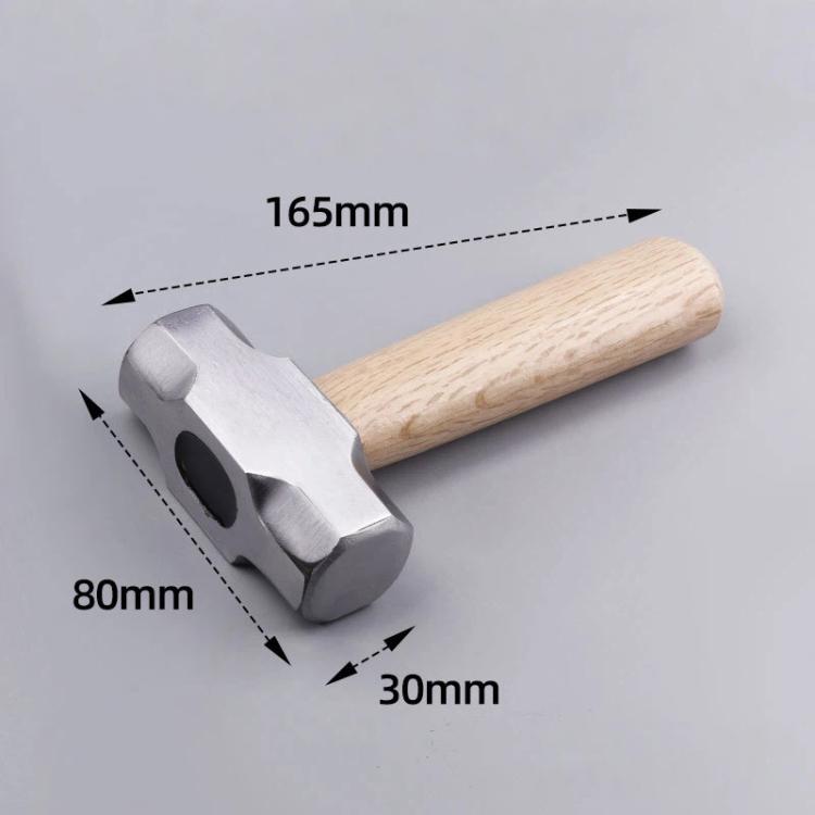 Mini Hammer with Solid Wood Handle Short Handle Small Mallet for Household, DIY, and Crafting Projects, Spec: Octagonal Hammer
