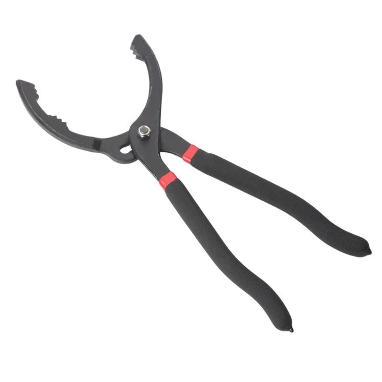 12-inch Clamp-Style Oil Filter Wrench 3-Position Adjustable Tool for Automotive Oil Filter Removal and Installation