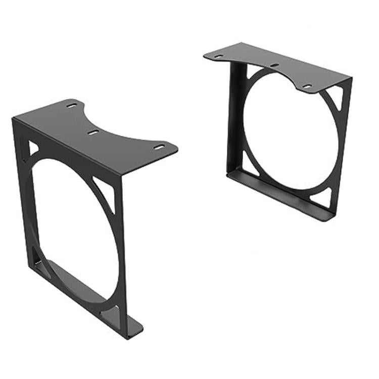 For XBOX Series X Under Desk Mount Metal Hidden Organizer Bracket Space Saving Holder - Black