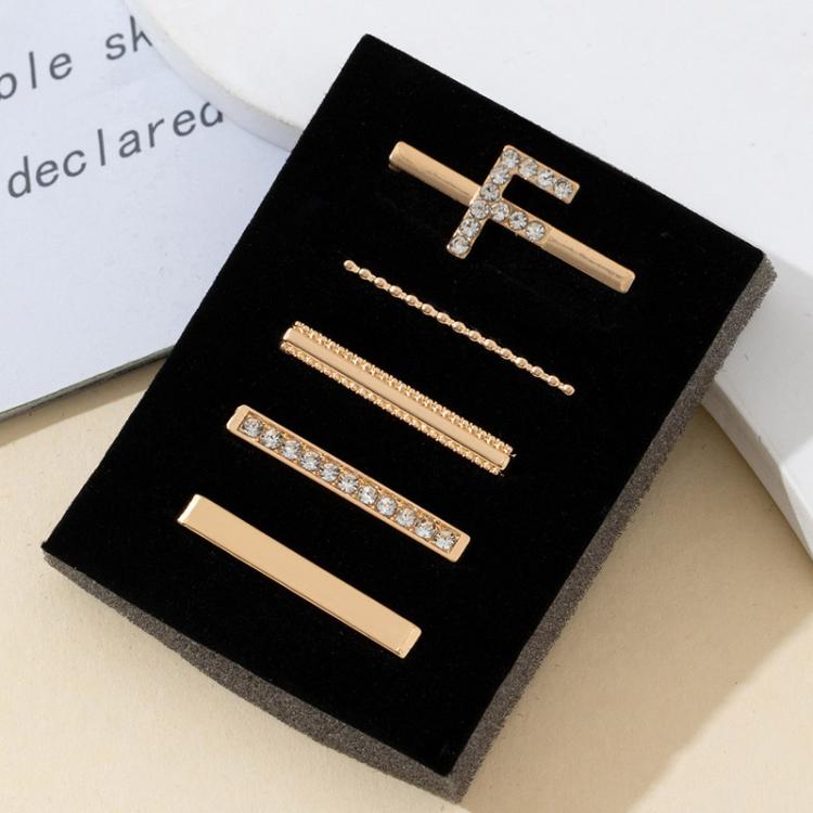 5pcs /Set Strap Decorative Rings Strap Letter Charms Accessories, Style: F