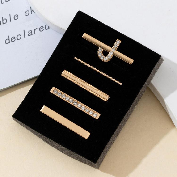 5pcs /Set Strap Decorative Rings Strap Letter Charms Accessories, Style: J