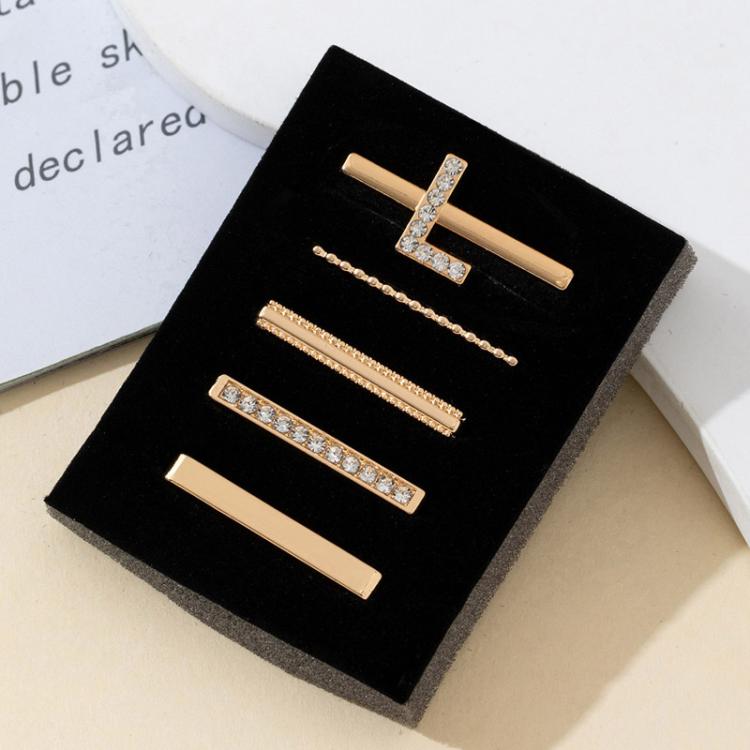 5pcs /Set Strap Decorative Rings Strap Letter Charms Accessories, Style: L