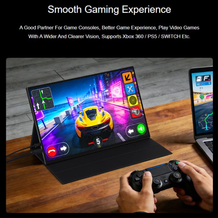 WAVESHARE 16 Inch 2K RHD Portable Touchscreen IPS Panel With Magnetic Protective Case - 2560x1600