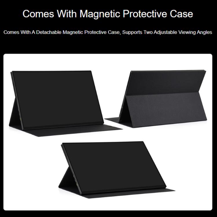 WAVESHARE 16 Inch 2K RHD Portable Touchscreen IPS Panel With Magnetic Protective Case - 2560x1600