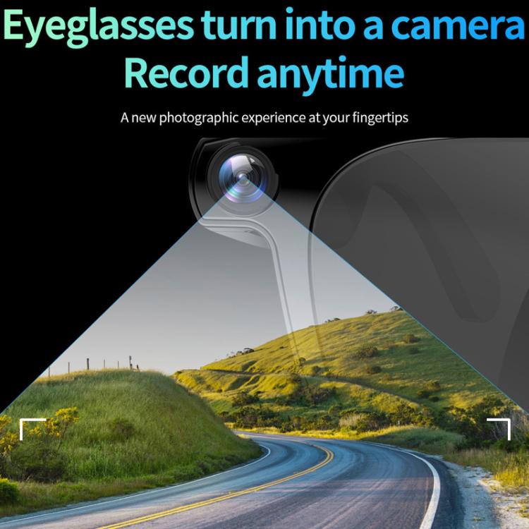 CY01 Smart Glasses Support 8MP Video Recording, AI Simultaneous Translation & Human Recognition, Spec: 32GB