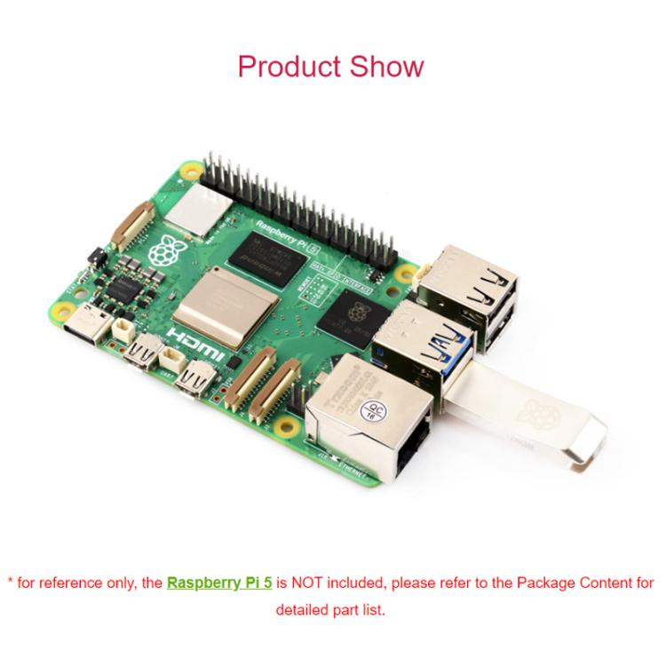 WAVESHARE For Raspberry Pi USB 3.0 128GB Flash Drive - 33907