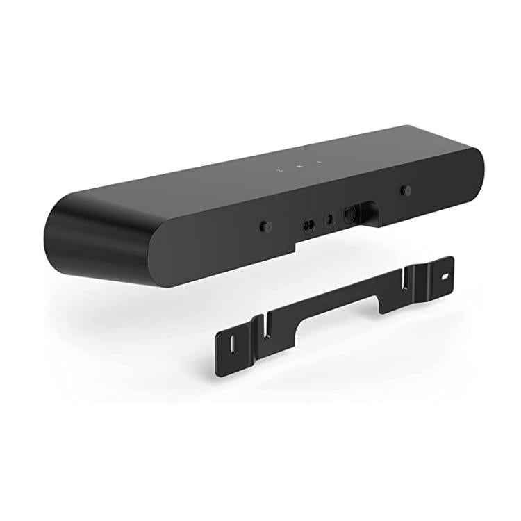 For Sonos Ray Soundbar Wall Mount Invisible Steel Bracket for Floating Effect, Fully Concealed Design - Black