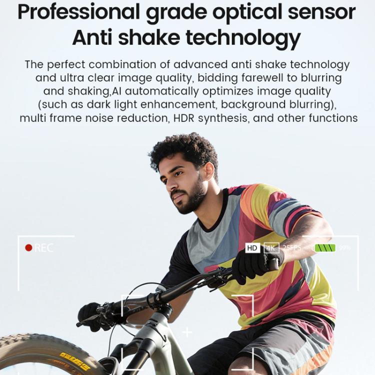 E02C Smart Glasses Support 8MP Video Recording Electrochromic Lenses & AI Translation