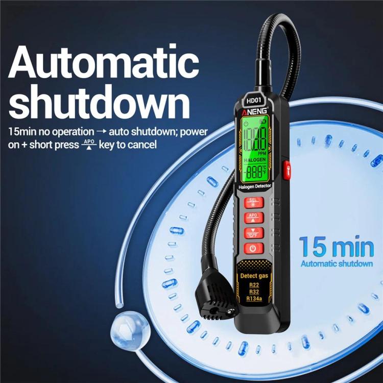 ANENG Air Conditioner Refrigerant Car Halogen Leak Detector, Specification: Battery