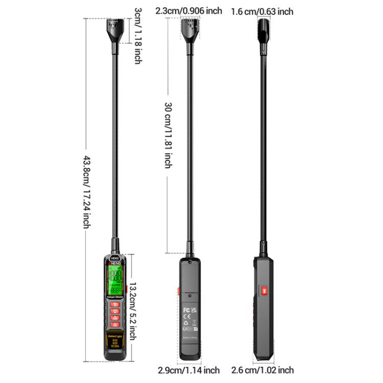 ANENG Air Conditioner Refrigerant Car Halogen Leak Detector, Specification: Rechargeable