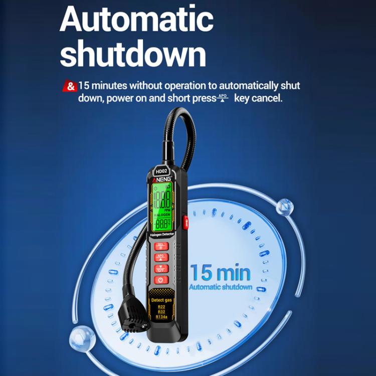 ANENG Air Conditioner Refrigerant Car Halogen Leak Detector, Specification: Rechargeable
