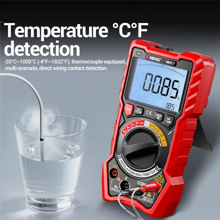 ANENG 1000V Insulation Resistance Tester Digital Megohmmeter - MH17