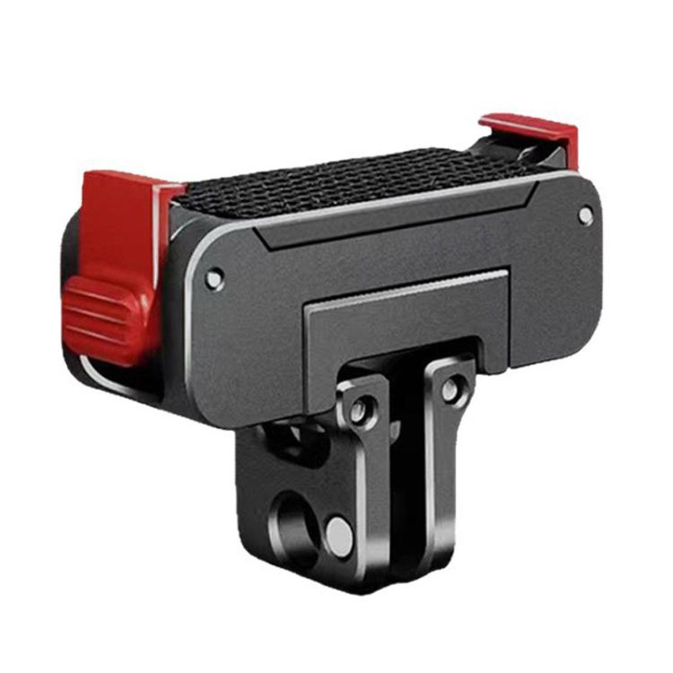 For DJI Osmo Action 6 / Nano Aluminum Alloy Magnetic Rotating Quick-Release Mount Action Camera Accessories