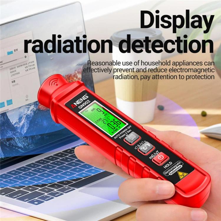 ANENG Electric Field Emission Electromagnetic Radiation Alarm Detector - GN902