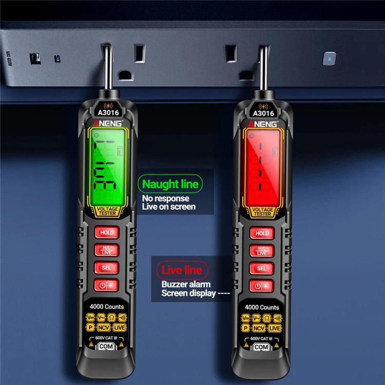 ANENG Digital Intelligent Car Repair Pen Multimeter, Model: A3016 Lithium Battery