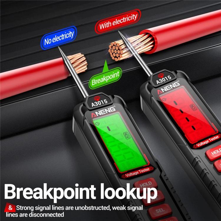 ANENG Digital Intelligent Car Repair Pen Multimeter, Model: A3015 Battery