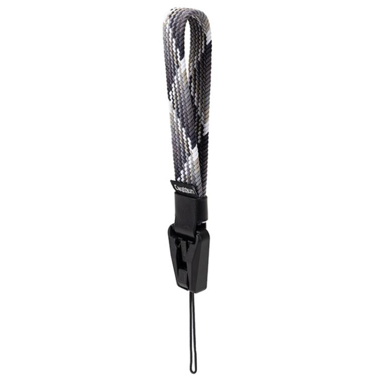 Cwatcun D268 Camera Wrist Strap Lightweight Quick-Release Braided Strap - Black