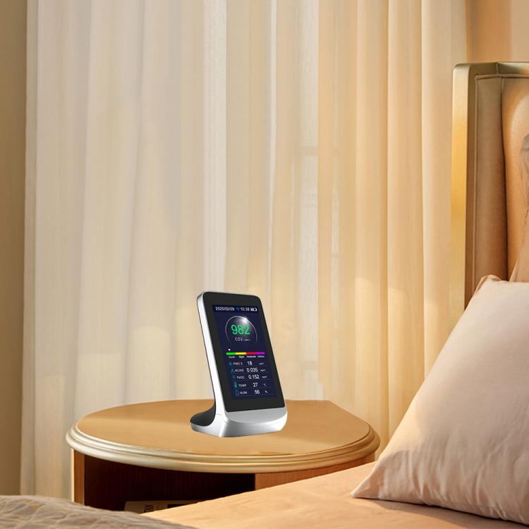 DM72B WiFi Version 10-In-1 Air Quality Monitor Support Tuya Smart App Control CO2, PM2.5, PM10, HCHO, TVOC Detector