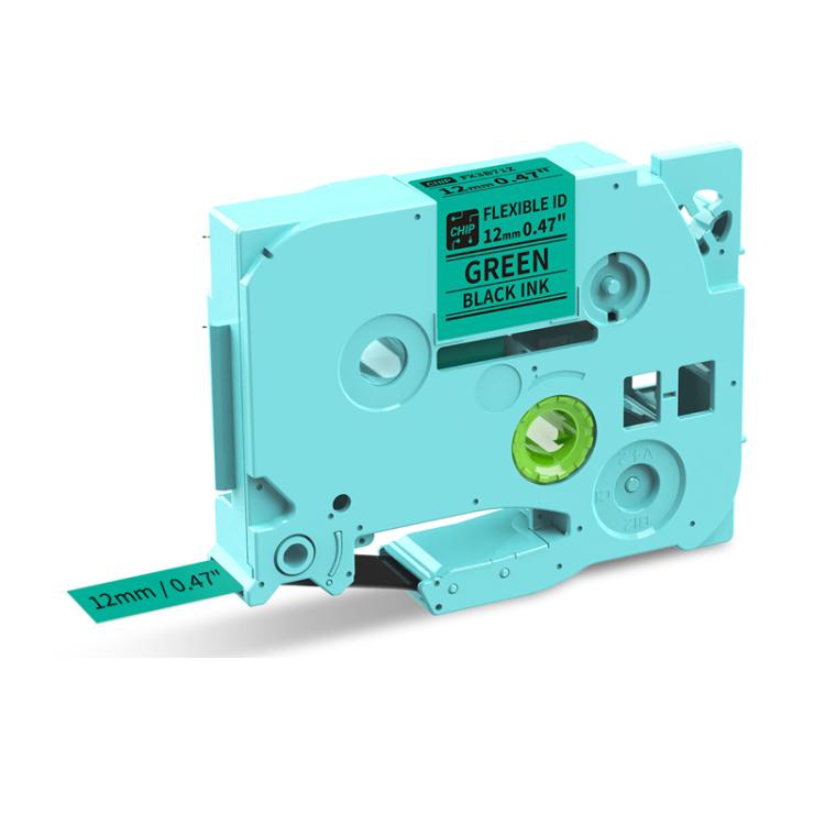 Phomemo 12mm x 8m Printer Ribbon Compatible with P3200/E1000/D1000 Label Printer CBL-GN-BK