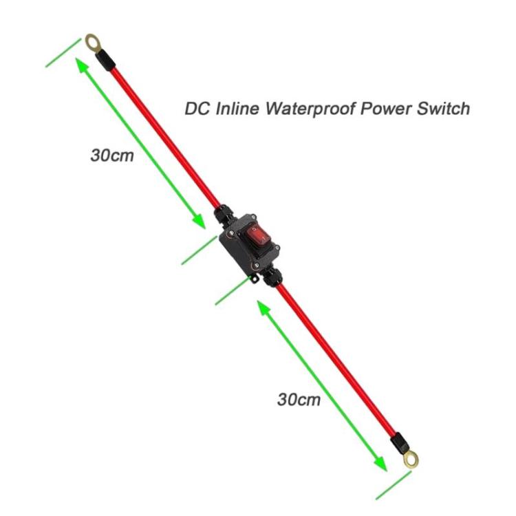 Car Rocker Power Switch IP67 Waterproof Junction Box