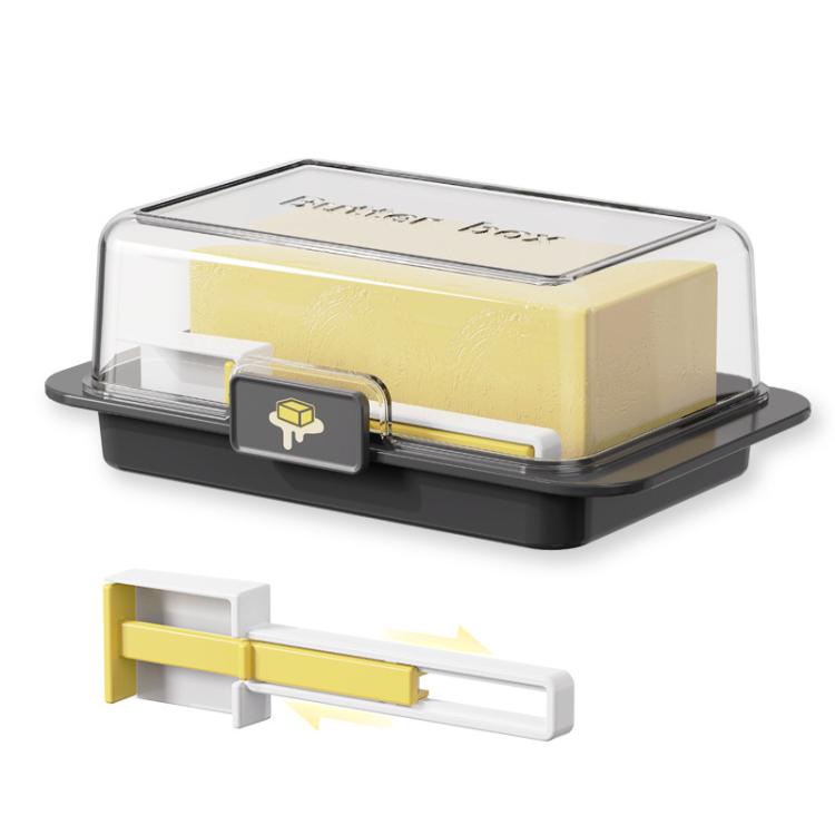 LsCook Easy Butter Cutter & Keeper with Lid Includes Convenient Measuring Spoon for Perfect Slices & Portions