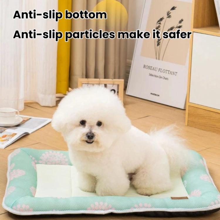 Yixing Pet Summer Cooling Mat Breathable Universal Dog Bed Pad, Size: L