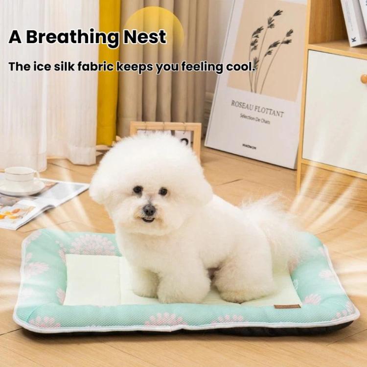 Yixing Pet Summer Cooling Mat Breathable Universal Dog Bed Pad, Size: XS