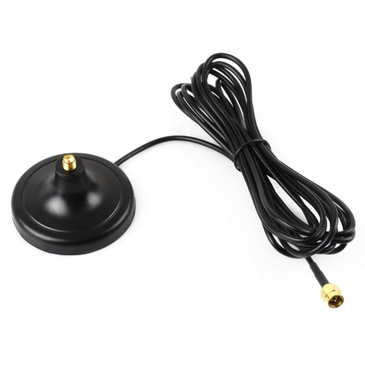 WAVESHARE SMA Antenna Suction Cup Magnetic Base 3-meter Coaxial Cable - 33812