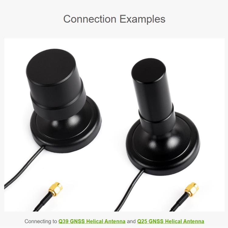 WAVESHARE SMA Antenna Suction Cup Magnetic Base 3-meter Coaxial Cable - 33812